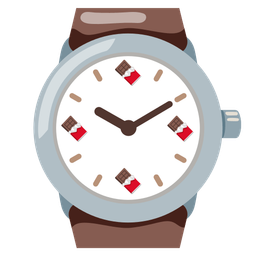 Chocolate bar and Watch