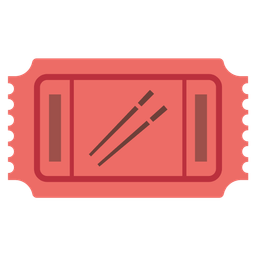 Chopsticks and Admission tickets