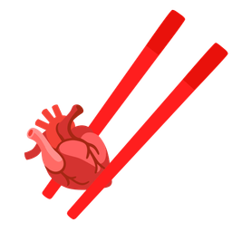 Chopsticks and Anatomical heart