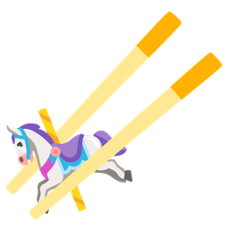 Chopsticks and Carousel horse