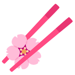 Chopsticks and Cherry blossom