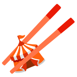 Chopsticks and Circus tent