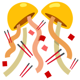 Chopsticks and Confetti ball