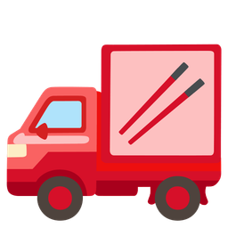 Chopsticks and Delivery truck