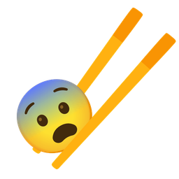 Chopsticks and Fearful face
