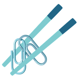 Chopsticks and Linked paperclips