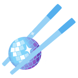 Chopsticks and Mirror ball