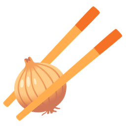 Chopsticks and Onion