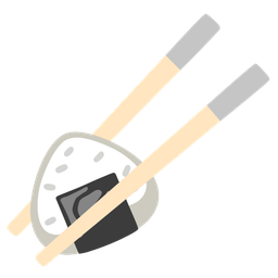 Chopsticks and Rice ball