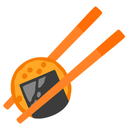 Chopsticks and Rice cracker