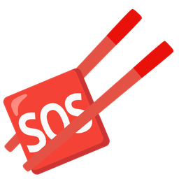 Chopsticks and SOS button