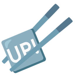 Chopsticks and UP! button