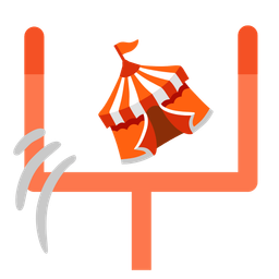 circus tent and american football