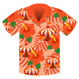 circus tent and hibiscus