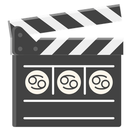 clapper board and Cancer