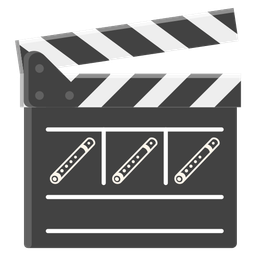 clapper board and flute