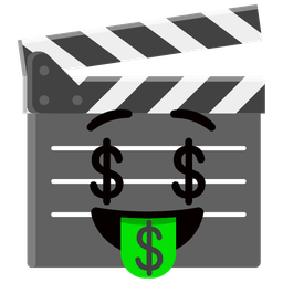 Clapper board and Money-mouth face