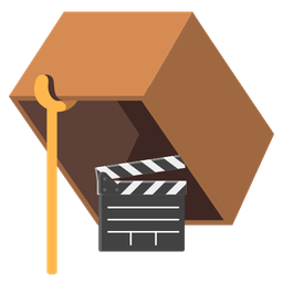 clapper board and mouse trap