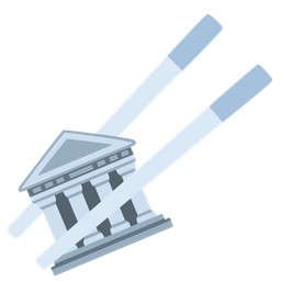 Classical building and Chopsticks