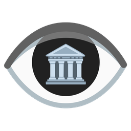 Classical building and Eye