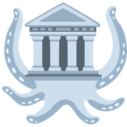 Classical building and Octopus