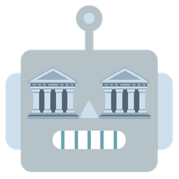 Classical building and Robot