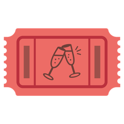 Clinking glasses and Admission tickets