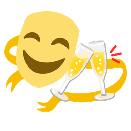 Clinking glasses and Performing arts