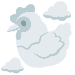 cloud and chicken