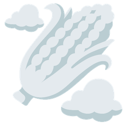 cloud and ear of corn