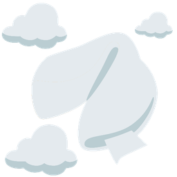 cloud and fortune cookie