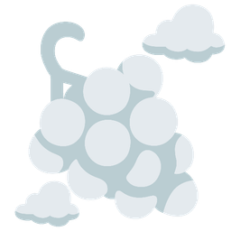 cloud and grapes
