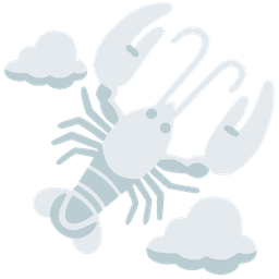 cloud and lobster