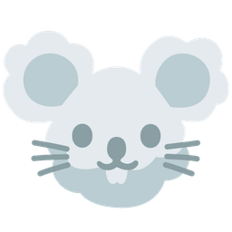 cloud and mouse face