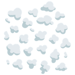 cloud and popcorn
