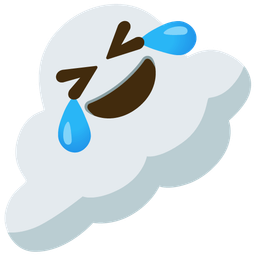 Cloud and Rolling on the floor laughing