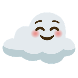 Cloud and Smiling face
