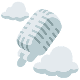 cloud and studio microphone
