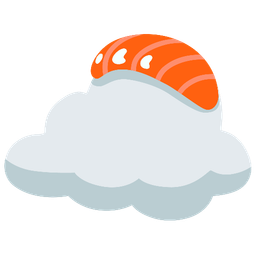 cloud and sushi