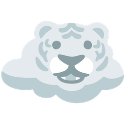 cloud and tiger face