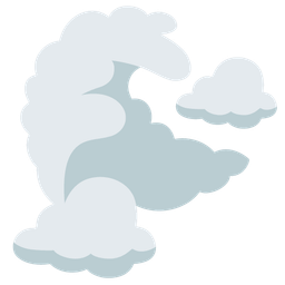 cloud and water wave