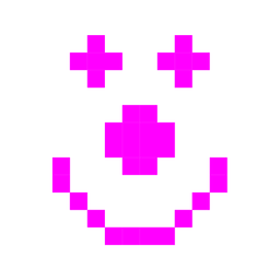 clown face and alien monster