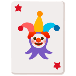 clown face and joker