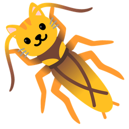 cockroach and cat face