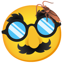 cockroach and disguised face