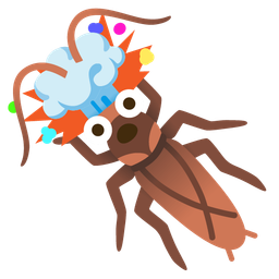 cockroach and exploding head