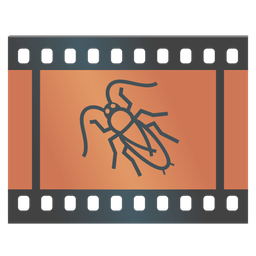 cockroach and film frames