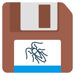 cockroach and floppy disk
