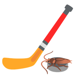 cockroach and ice hockey