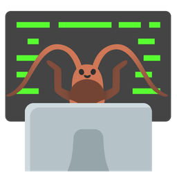 cockroach and laptop